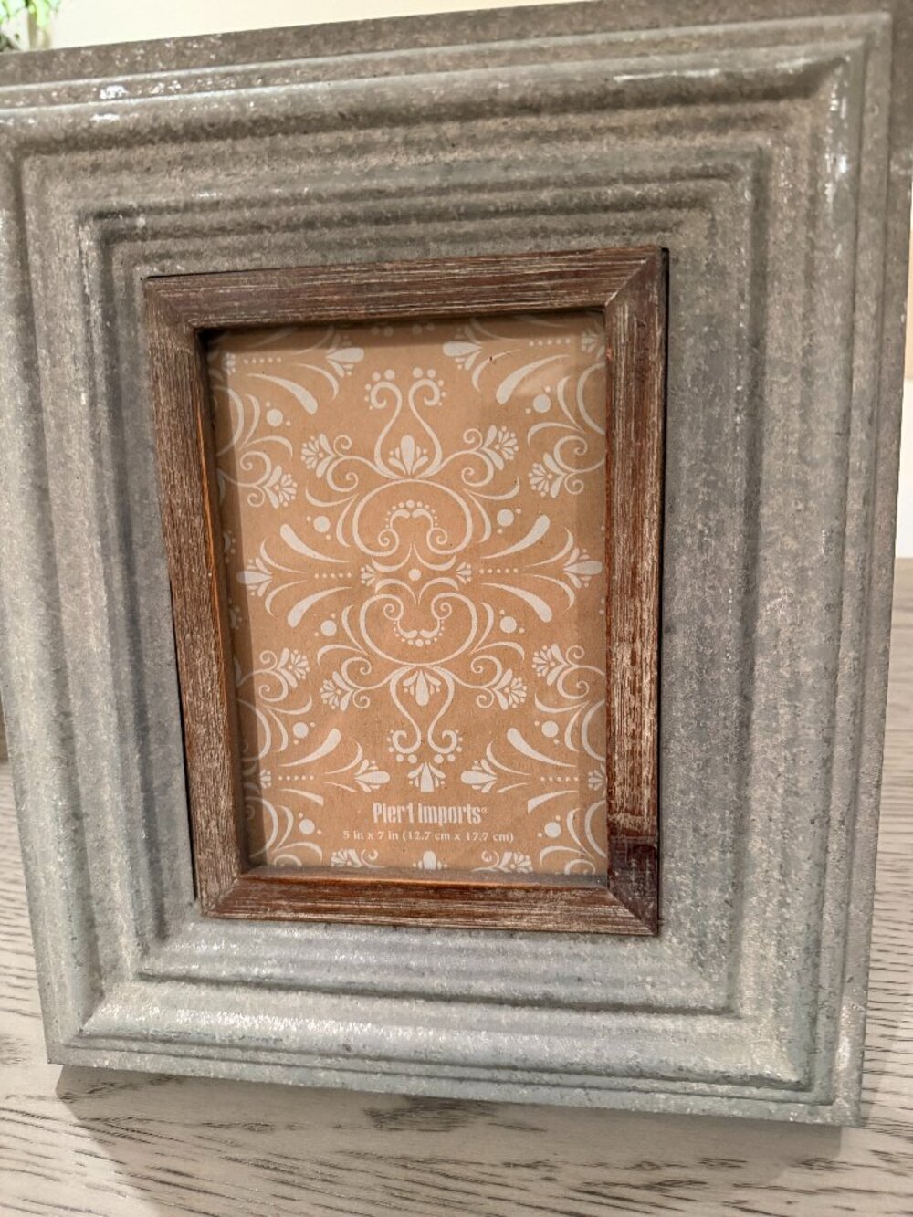 Galvanized Metal Picture Frame Pier One Imports Industrial Style